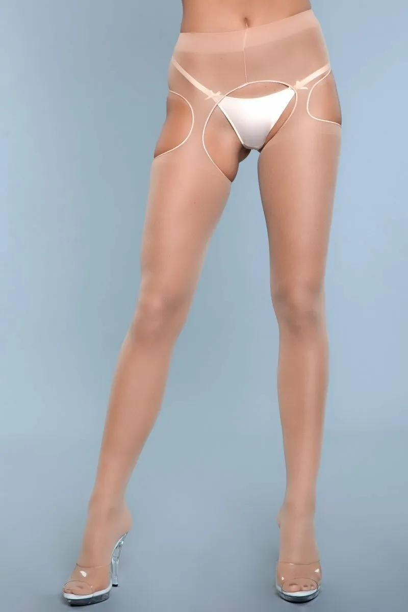 1924 Rare Sight Suspender Pantyhose