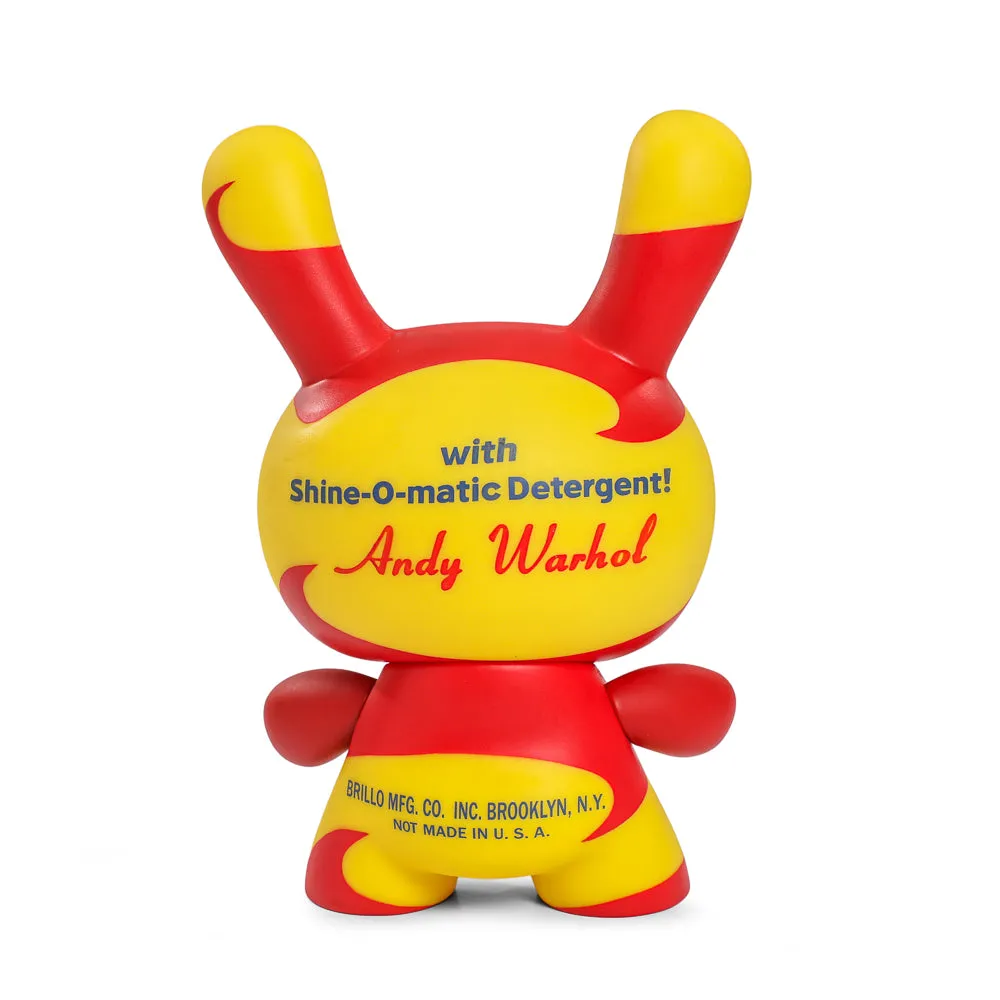 Andy Warhol 8" Masterpiece Vinyl Yellow Brillo Box Dunny - Limited Edition of 300
