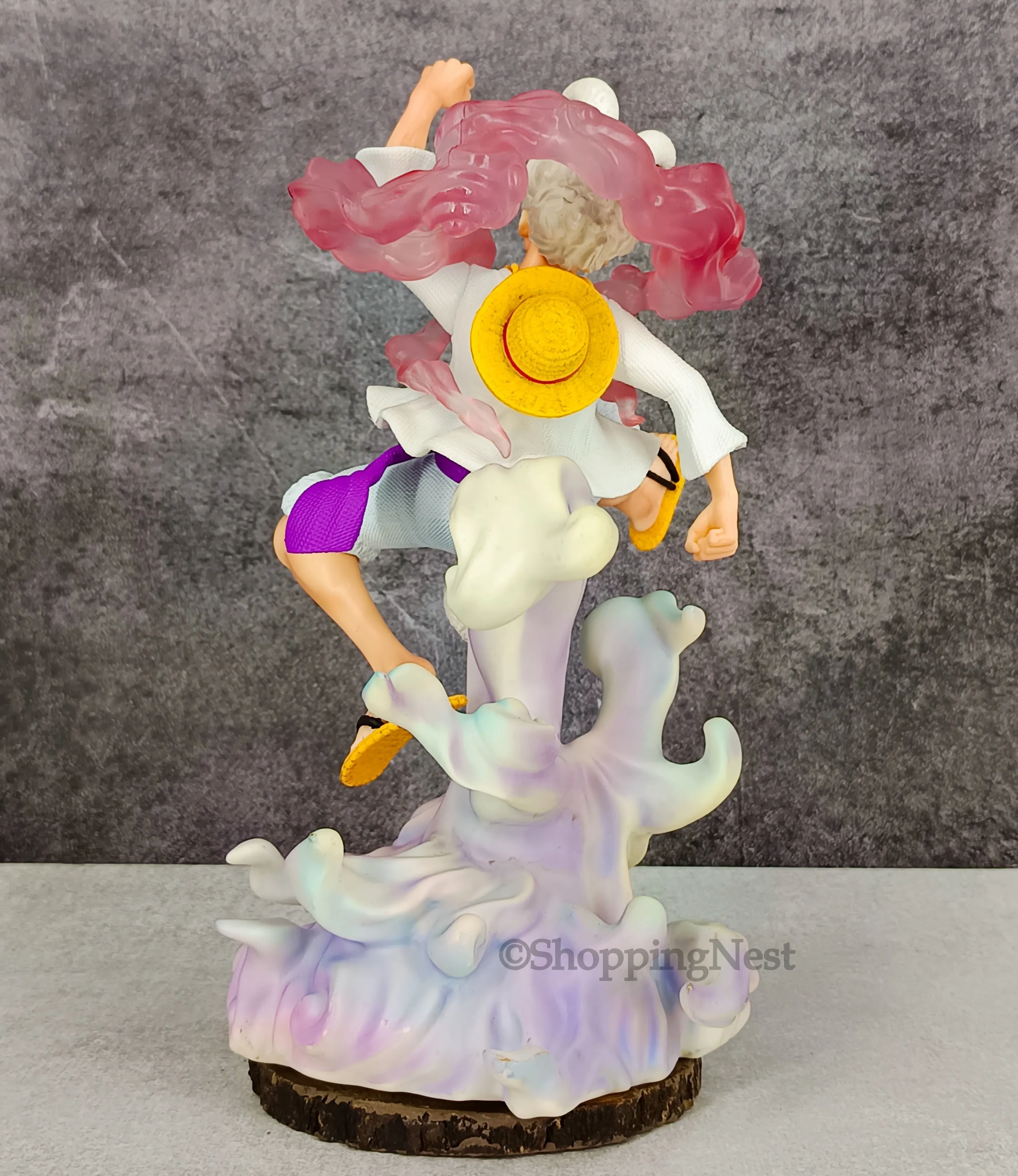 Anime One Piece Nika Luffy Figure Kawaii Rabbit Ears Decor Statue Pvc Action Figurine  | 19 CMS |