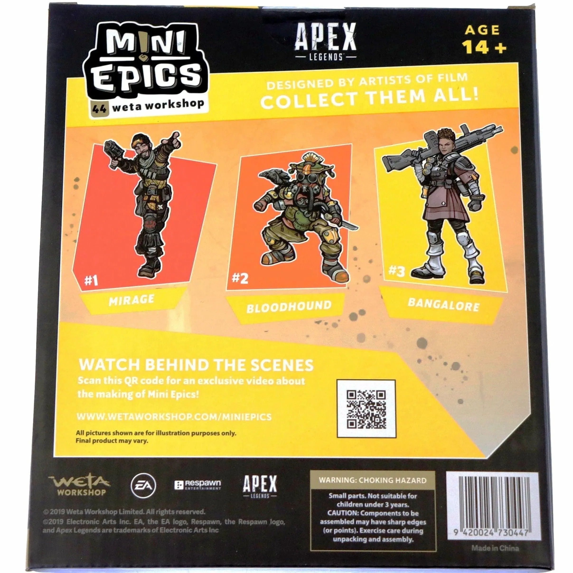 Apex Legends - Bangalore Figure - Weta Workshop - Mini Epics
