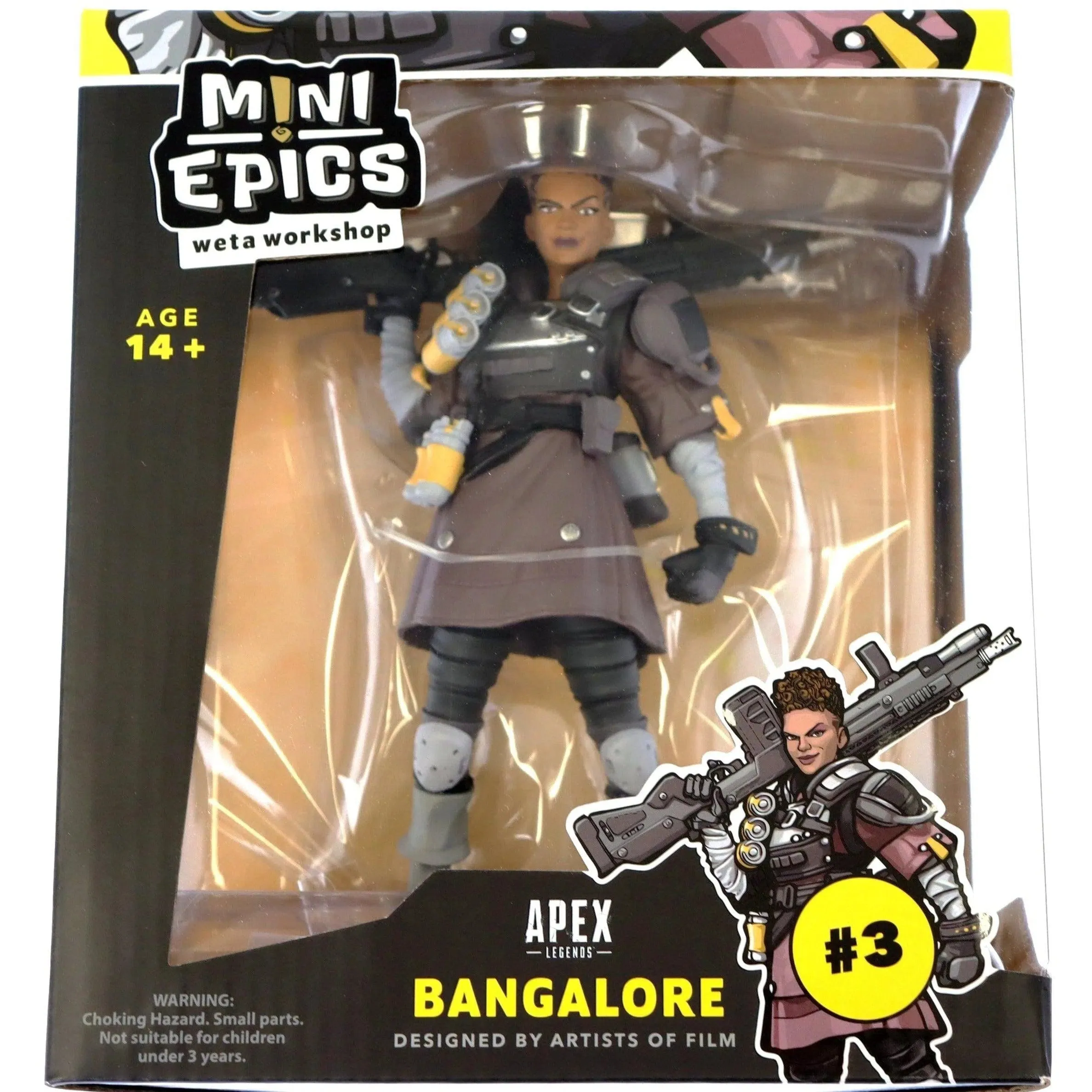 Apex Legends - Bangalore Figure - Weta Workshop - Mini Epics