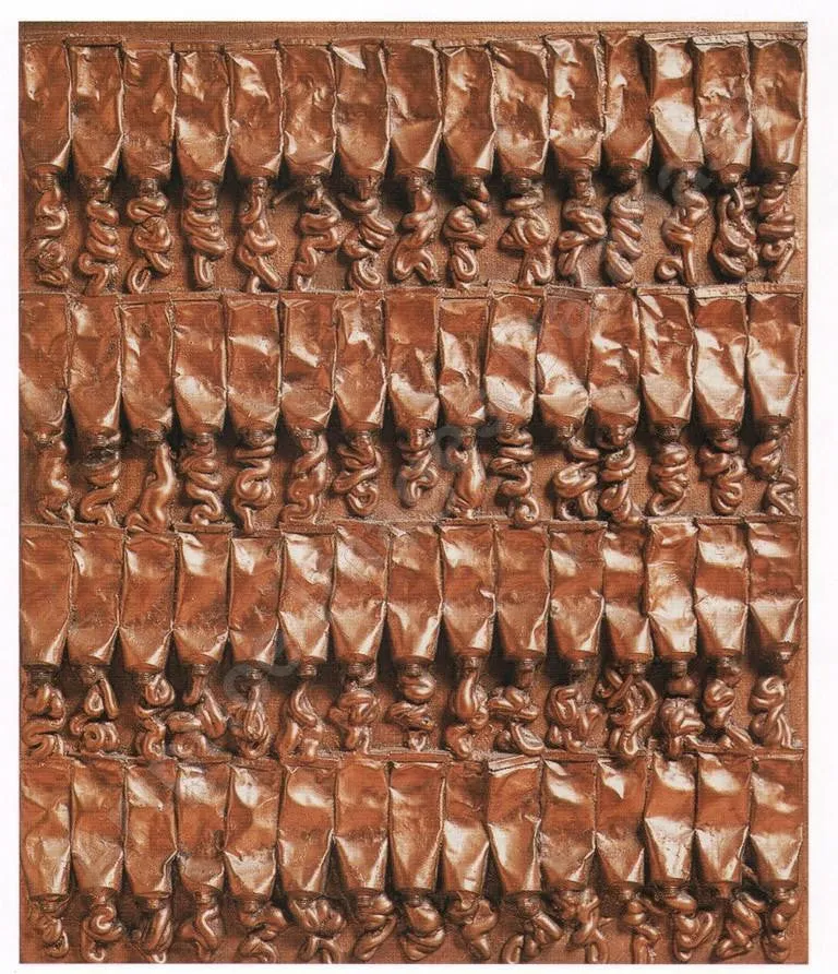 Arman "Paint Tubes" Bronze Sculpture 1960s, Limited Edition & Signed -$30K VALUE*