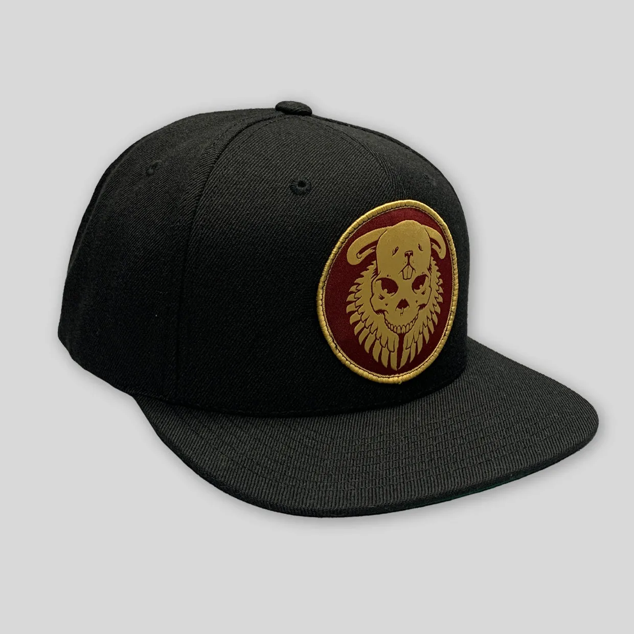 Barbary Coast Bunny Skull Snapback Cap by Jeremy Fish