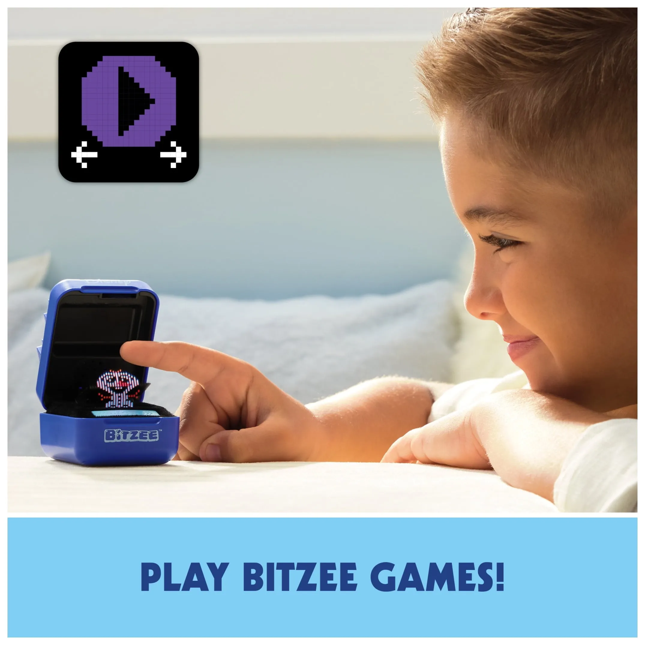 Bitzee, Disney Interactive Toy with 30 Digital Characters, Reacts to Swipes, Tilts & Taps