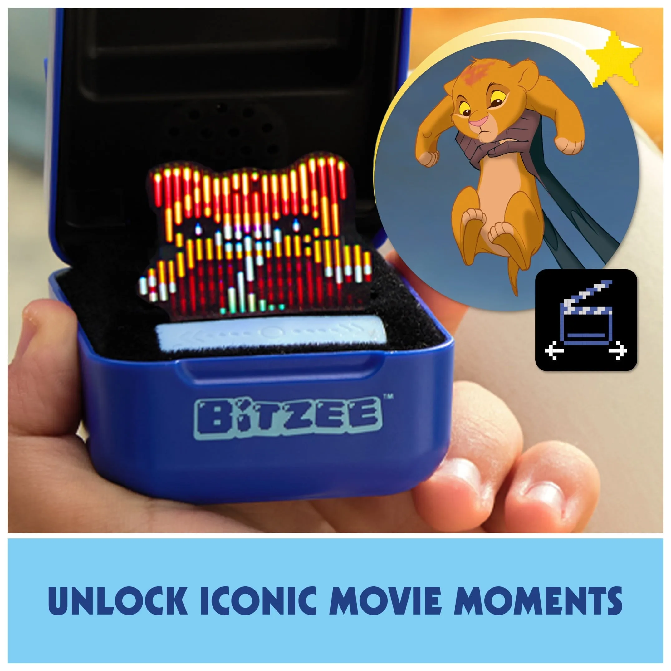 Bitzee, Disney Interactive Toy with 30 Digital Characters, Reacts to Swipes, Tilts & Taps
