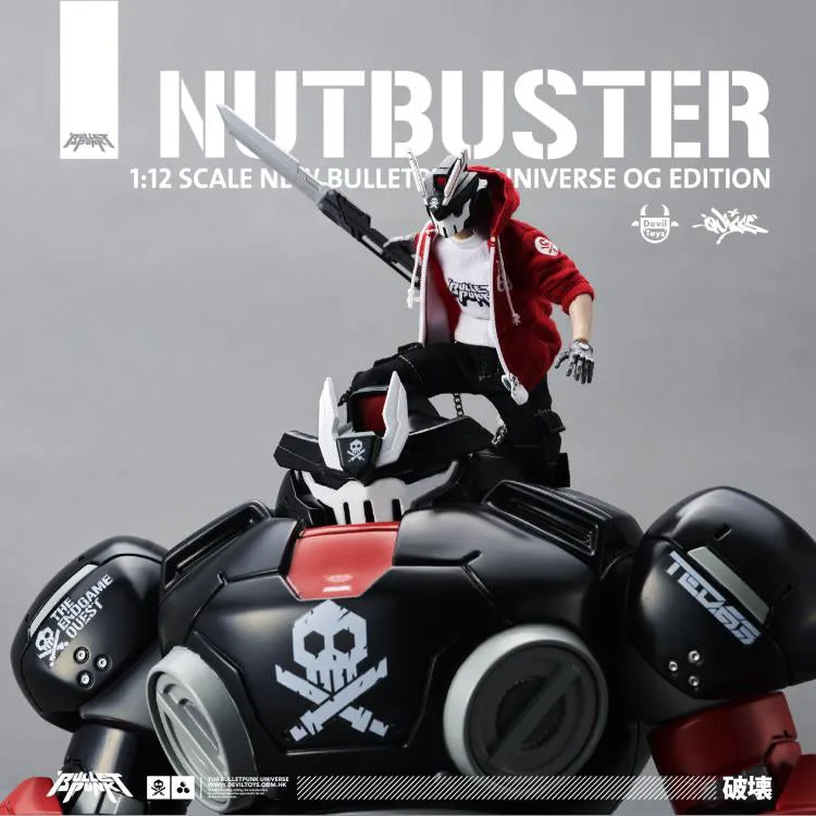 Bulletpunk TEQ63 Nutbuster Mecha Suit and Pilot 1/12 Scale Figure Two-Pack