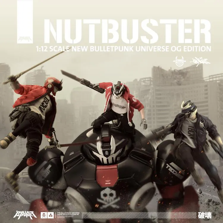 Bulletpunk TEQ63 Nutbuster Mecha Suit and Pilot 1/12 Scale Figure Two-Pack