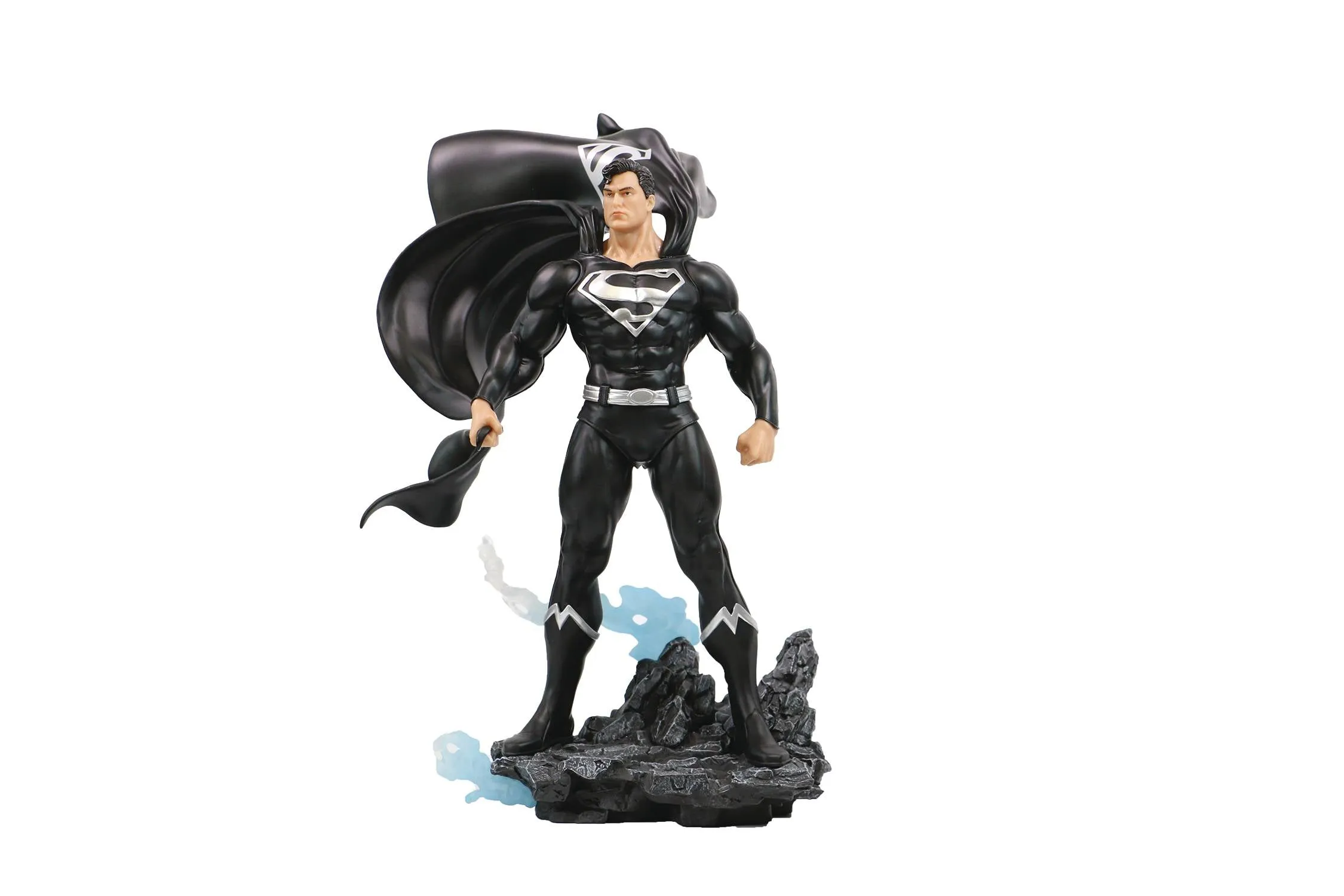 DC Heroes - Superman (Black & Silver) 1:8 Scale Statue - PX Previews Exclusive (40474) LOW STOCK