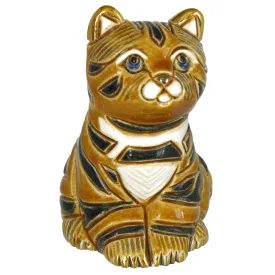 De Rosa Tabby Kitten Sitting Figurine
