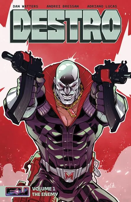 Destro TP Vol 01 Karl Kerschl Direct Market Exclusive Cover