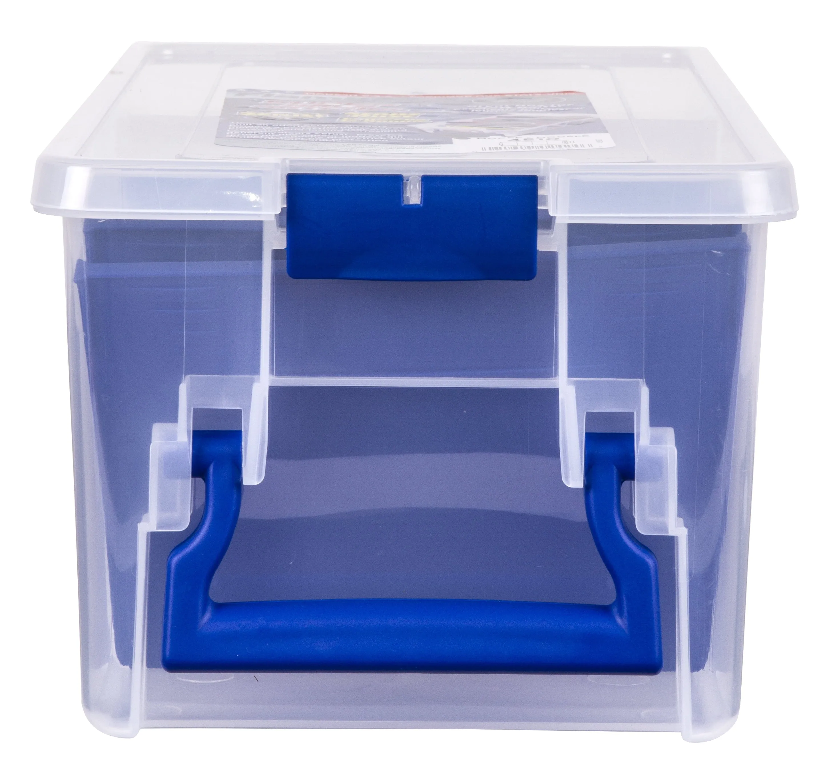 Flambeau Outdoors Super Half Satchel, Fishing Tackle and Gear Storage, Large, Clear