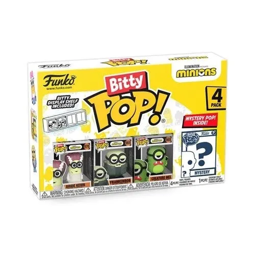 Funko Bitty Pop! Minions Frankenbob Mini-Figure 4-Pack