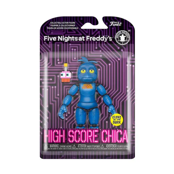 Funko POP! Games: Five Nights At Freddy's High Score Chica Action Figure (Glow in the Dark)