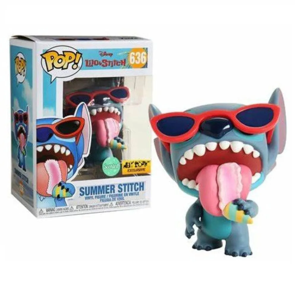 Funko POP Summer Stitch Elvis Vinyl PVC Figure Toys