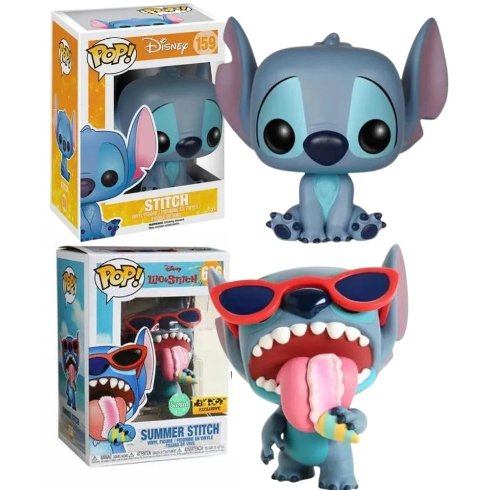 Funko POP Summer Stitch Elvis Vinyl PVC Figure Toys
