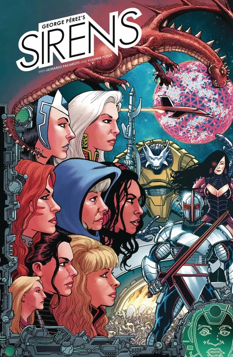George Perez Sirens HC Direct Market Exclusive