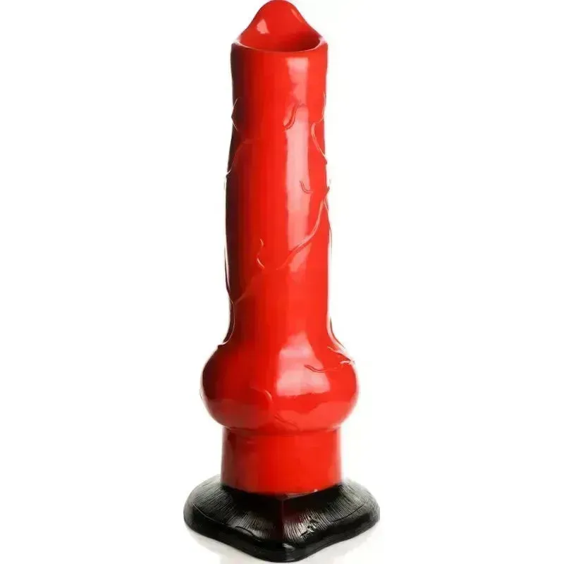 Giant 1 Meter Tall Hell-Hound Canine Dildo