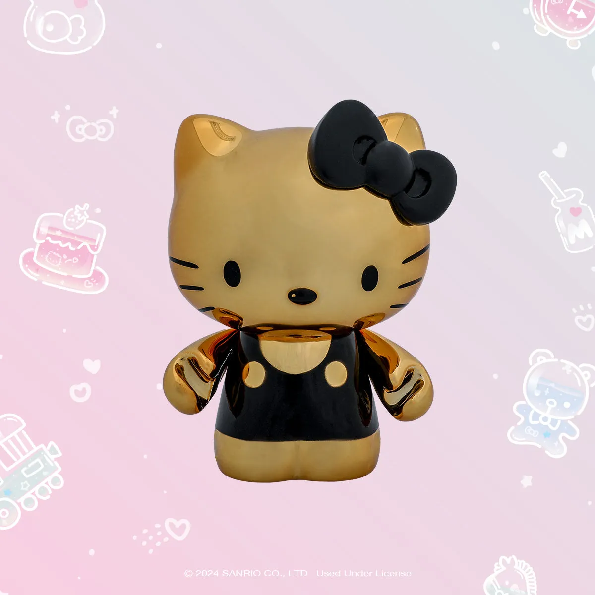 Hello Kitty® Gold Electroplate 3" Vinyl Figure (Limited Edition of 600) - Kidrobot.com Exclusive