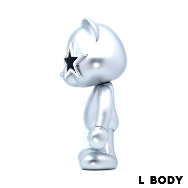 Herocross - PHANTA BEAR(SILVER) 范特熊 (PHB#005B L 400% / PHB#005C M 200%)