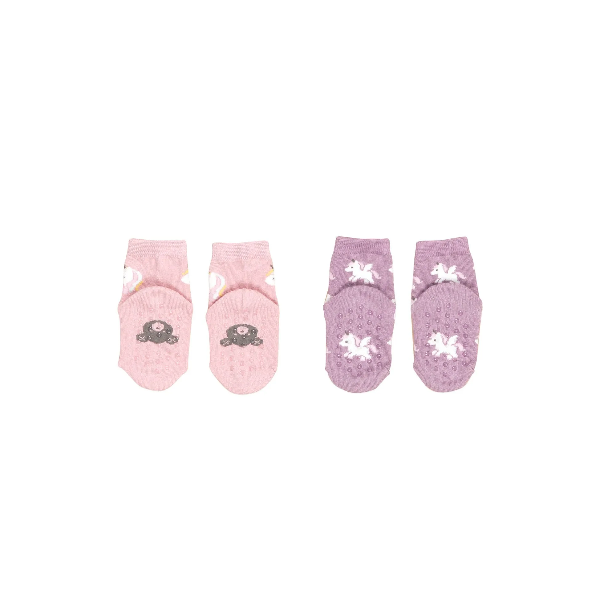 Huxbaby Magical Unicorn 2pk Socks - Rosebud   Orchid