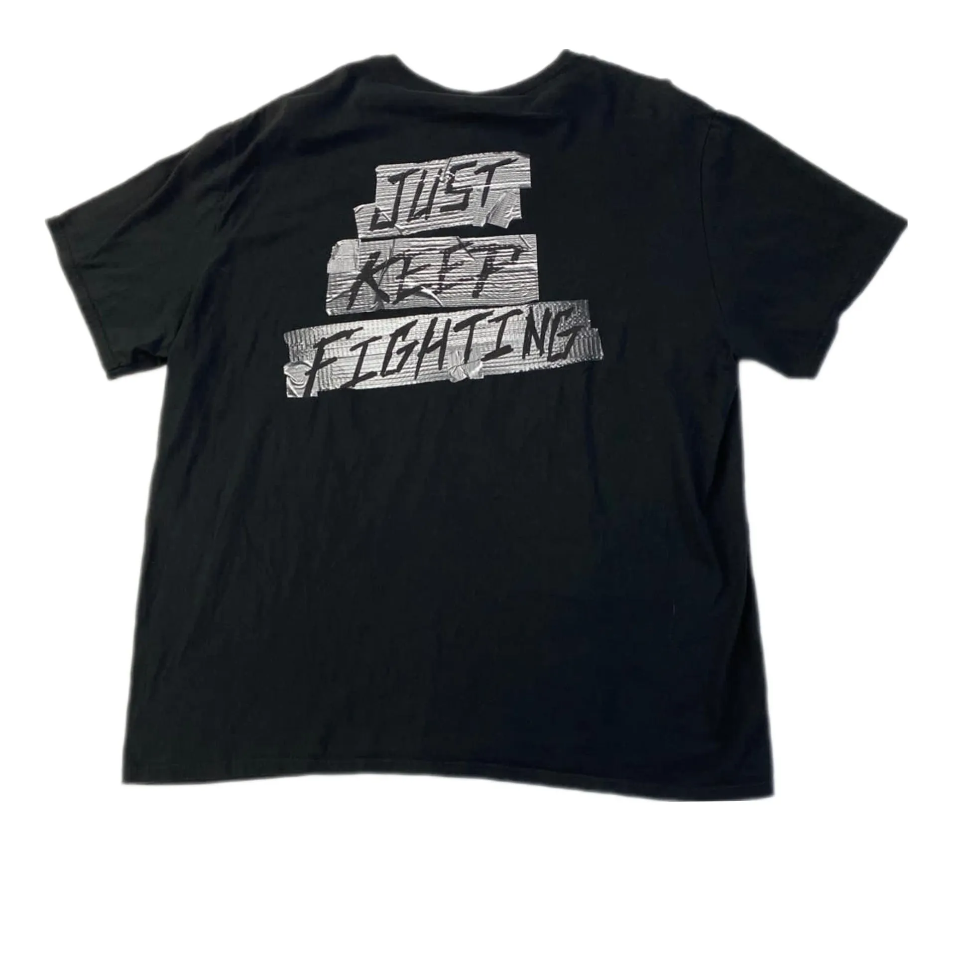 Kevin Owens Just Keep Fighting Men's Tee Size XL