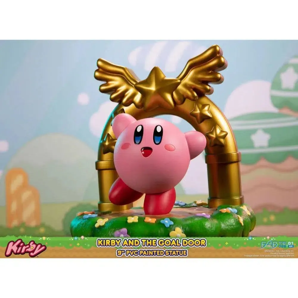 Kirby and the Goal Door Statue - First 4 Figures - 9" PVC