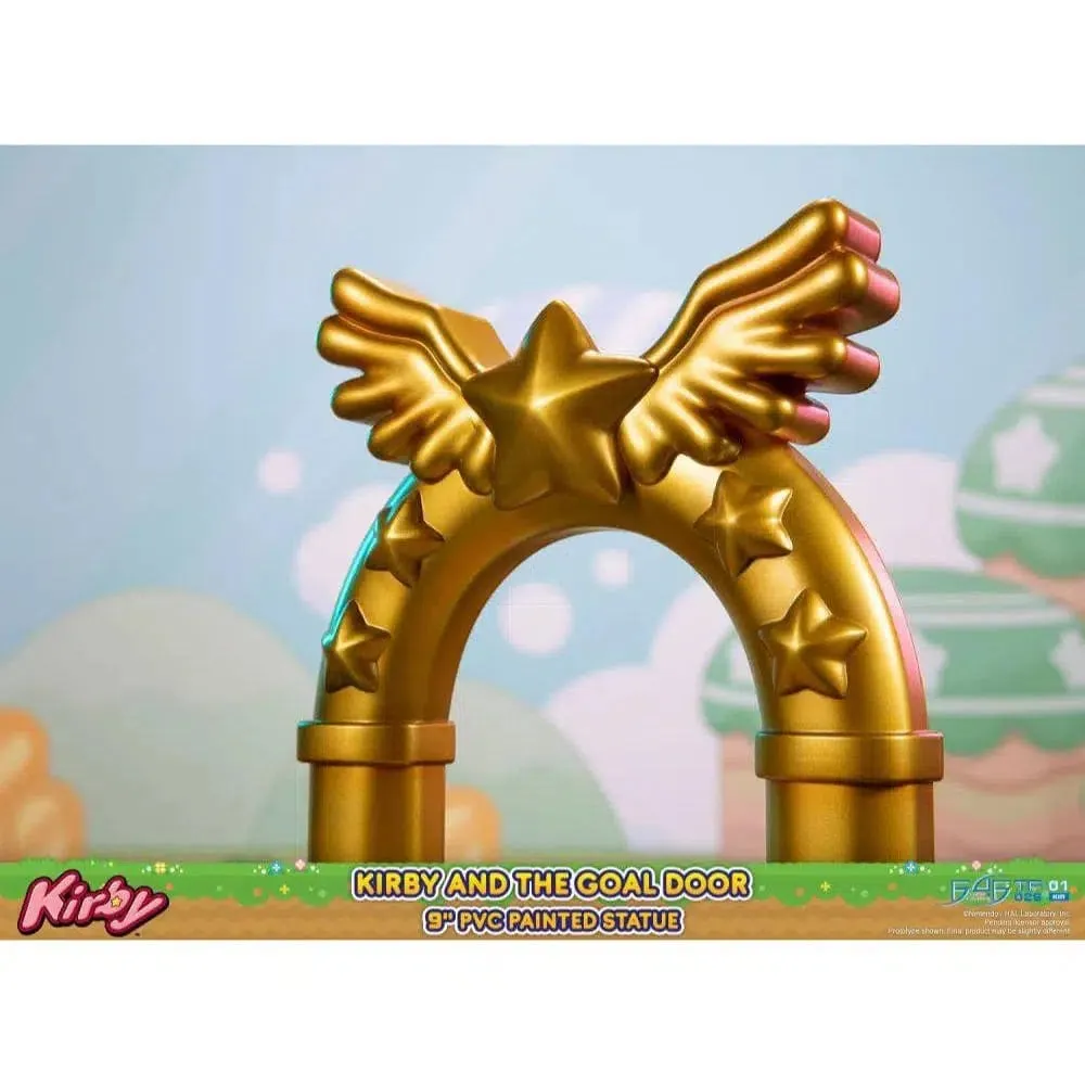 Kirby and the Goal Door Statue - First 4 Figures - 9" PVC