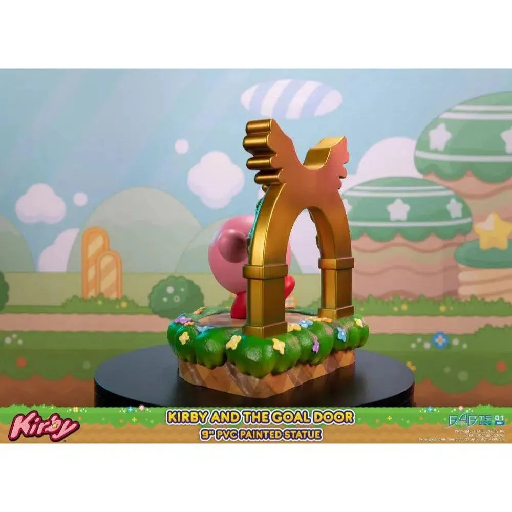 Kirby and the Goal Door Statue - First 4 Figures - 9" PVC