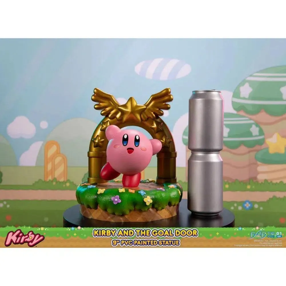 Kirby and the Goal Door Statue - First 4 Figures - 9" PVC