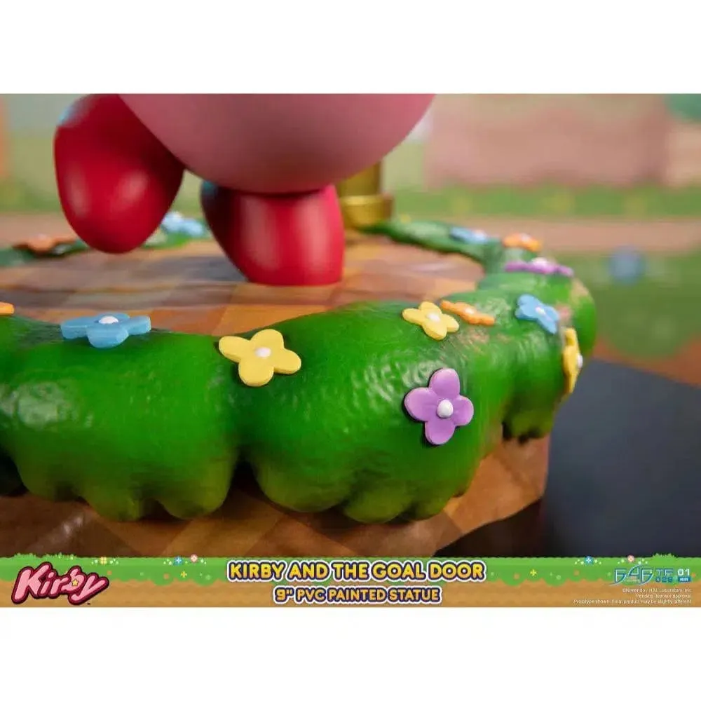 Kirby and the Goal Door Statue - First 4 Figures - 9" PVC