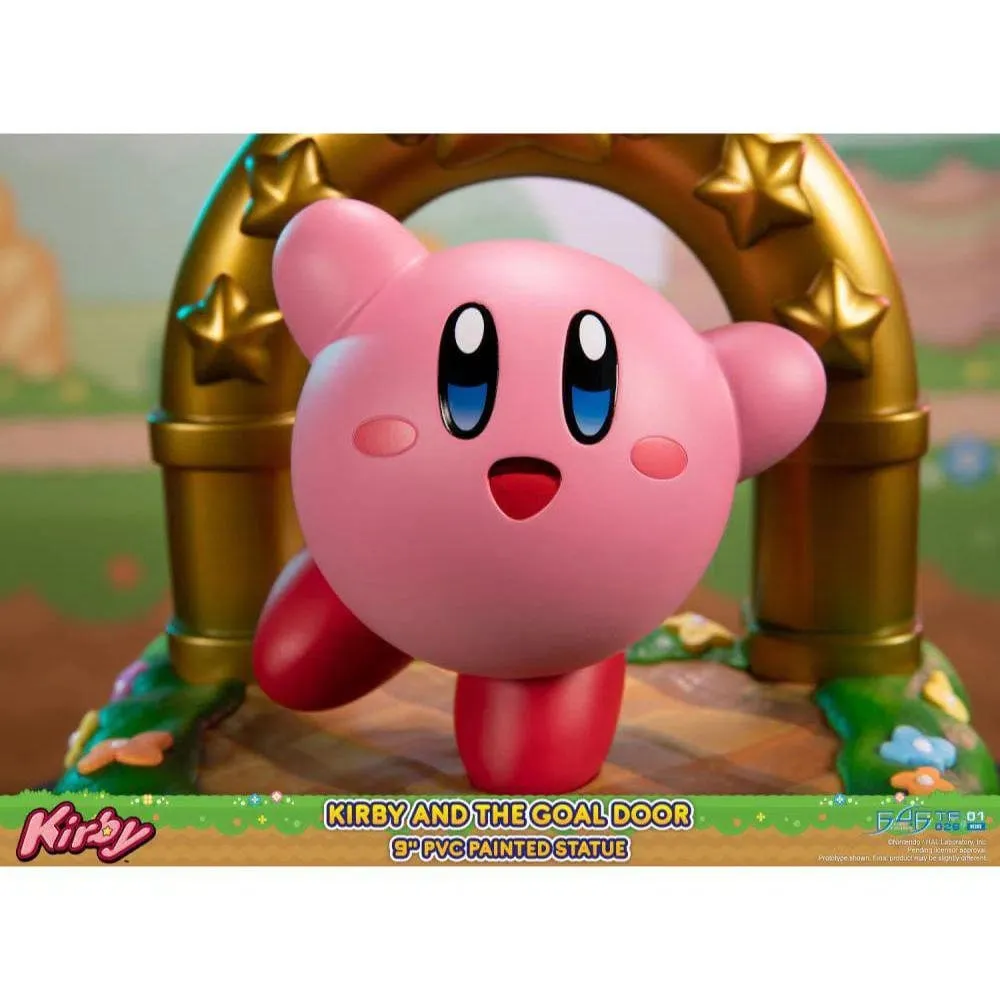 Kirby and the Goal Door Statue - First 4 Figures - 9" PVC