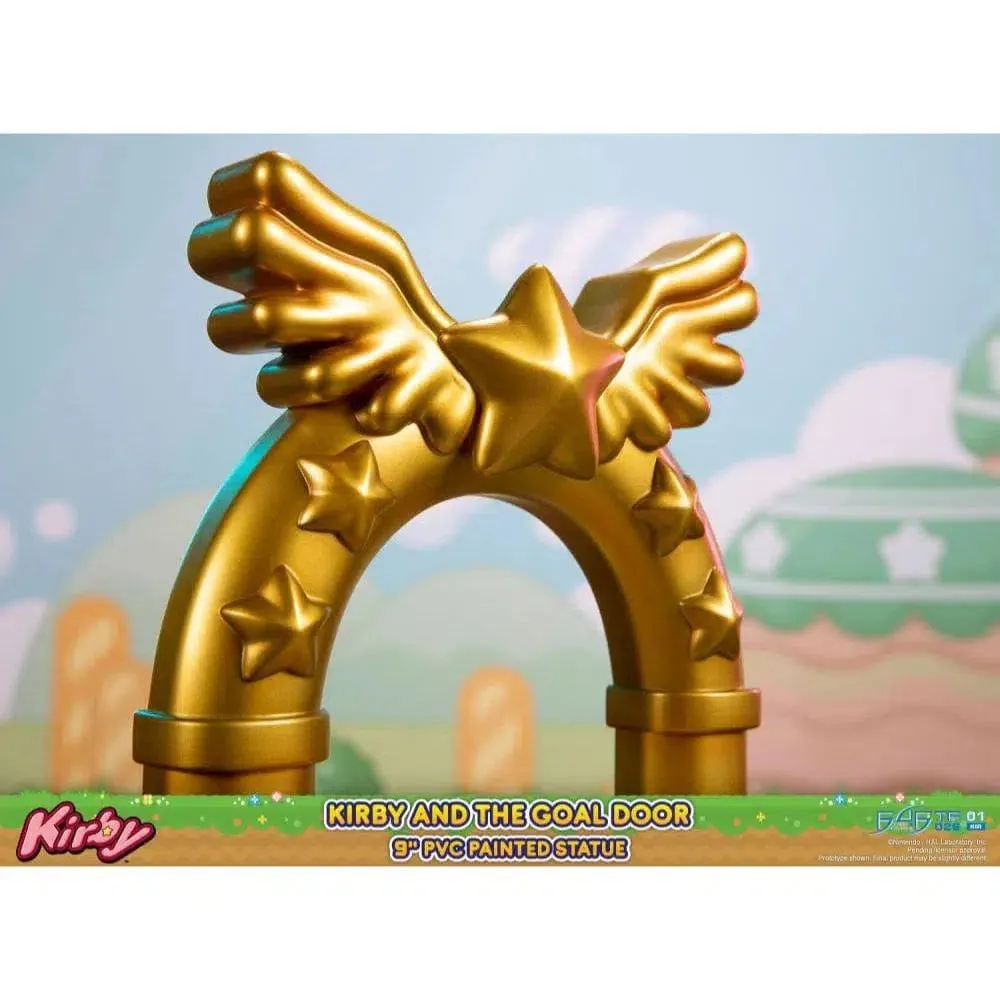Kirby and the Goal Door Statue - First 4 Figures - 9" PVC
