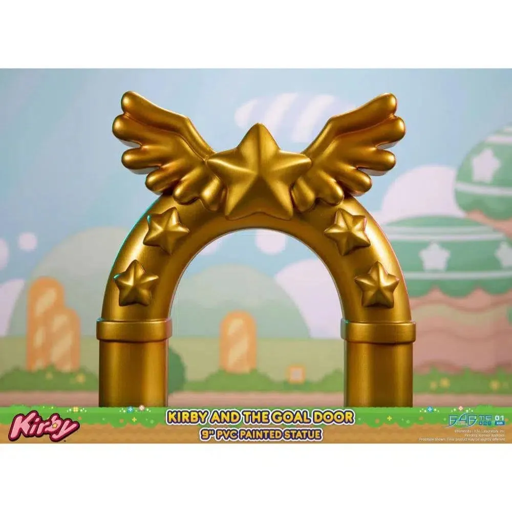 Kirby and the Goal Door Statue - First 4 Figures - 9" PVC