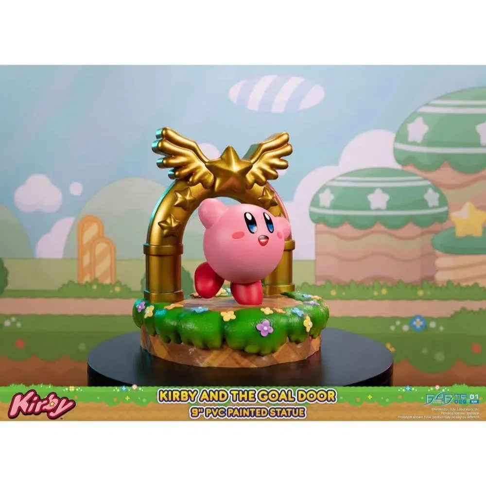Kirby and the Goal Door Statue - First 4 Figures - 9" PVC
