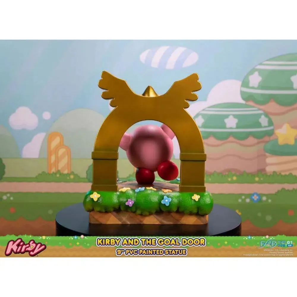 Kirby and the Goal Door Statue - First 4 Figures - 9" PVC
