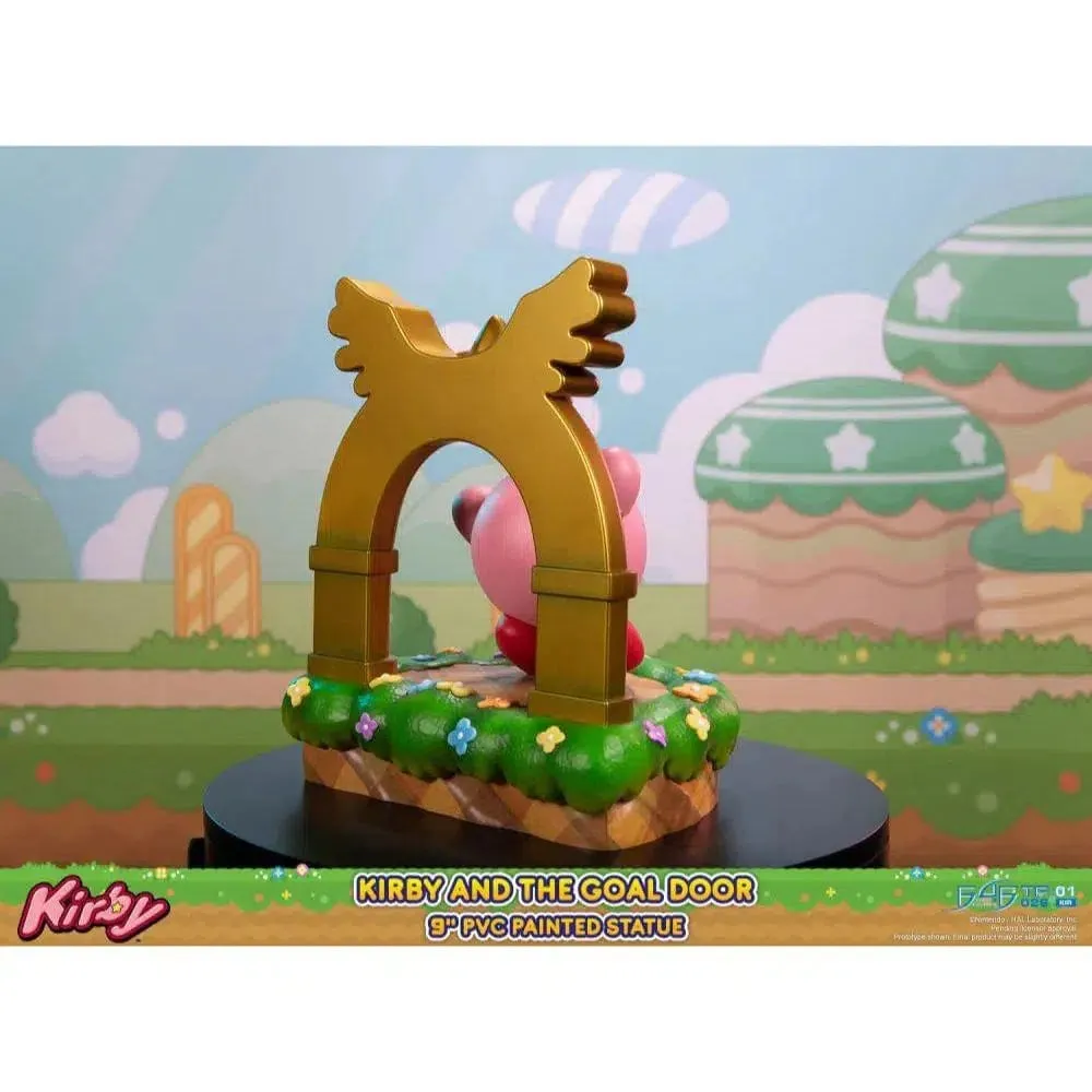 Kirby and the Goal Door Statue - First 4 Figures - 9" PVC
