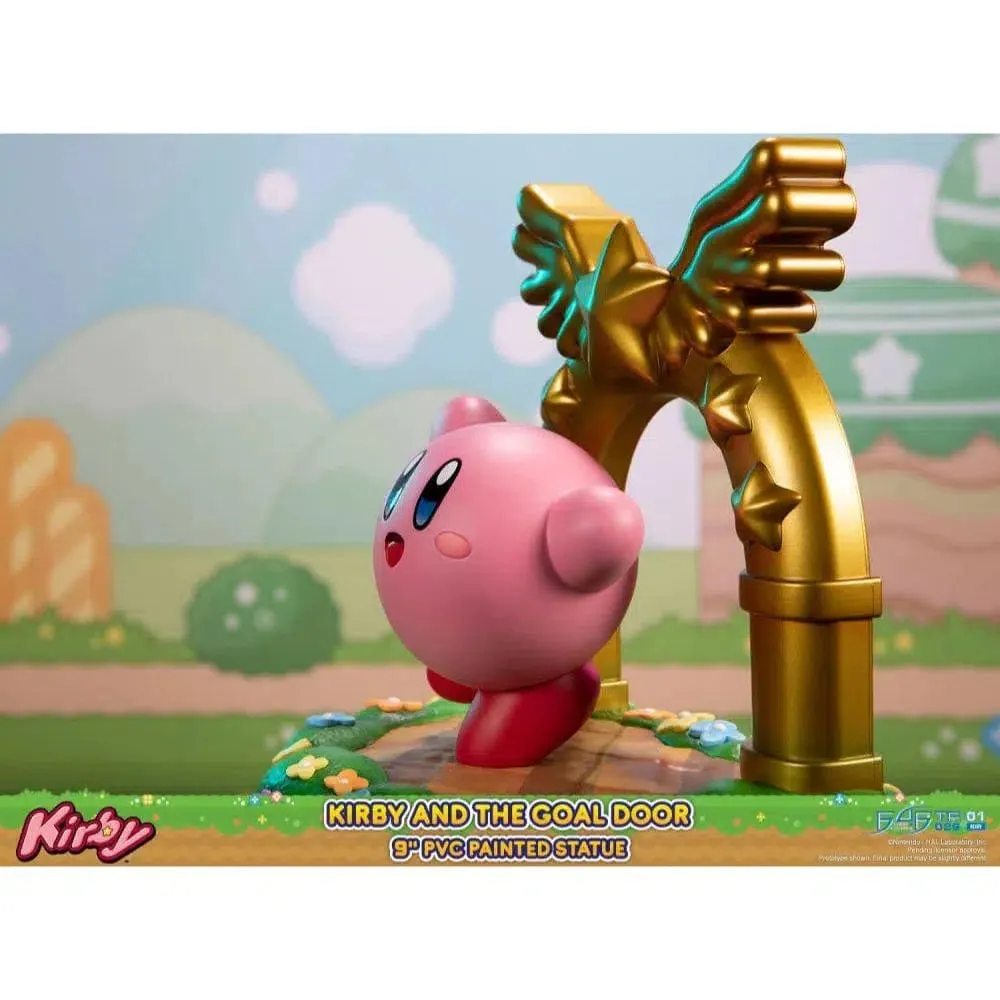 Kirby and the Goal Door Statue - First 4 Figures - 9" PVC