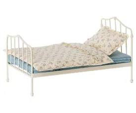 Maileg | Miniature Bed, Blue