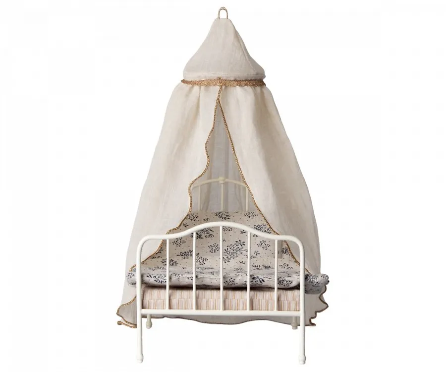 Maileg | Miniature Bed Canopy, Cream