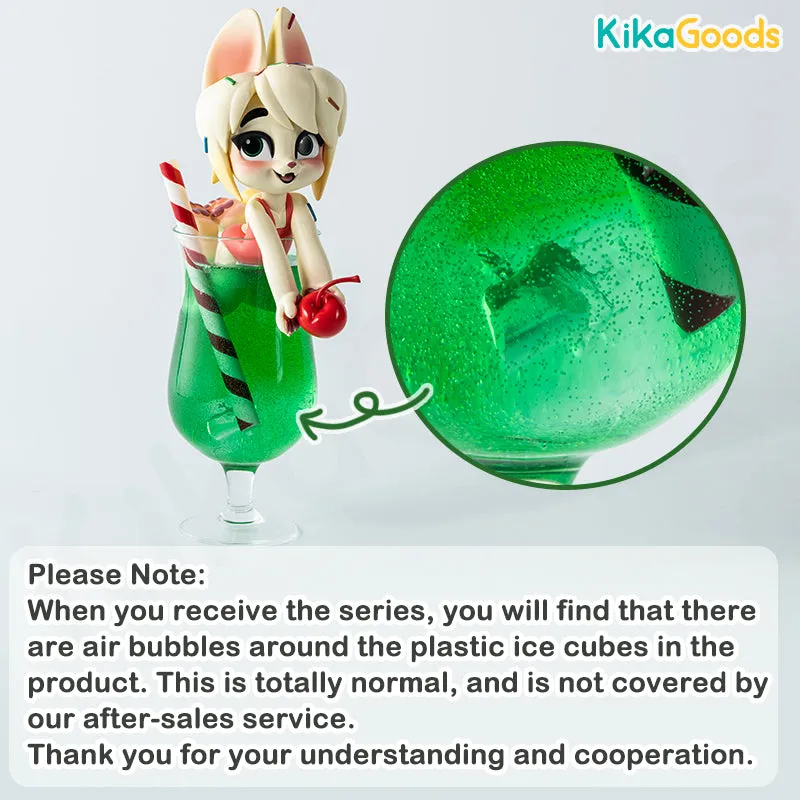 Melon Soda Flavor Summer Maid Cat Limited Edition Figure