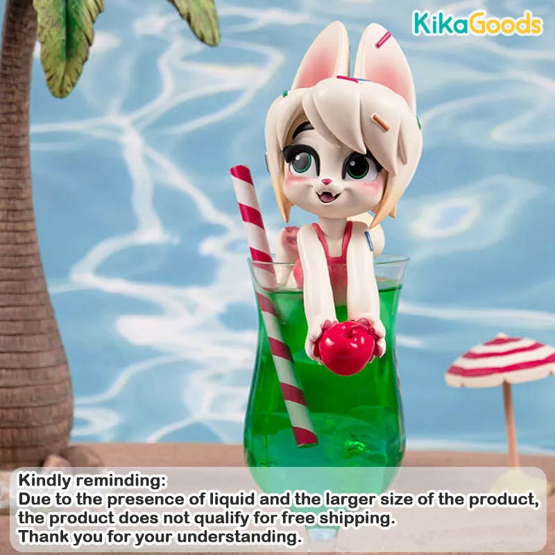 Melon Soda Flavor Summer Maid Cat Limited Edition Figure