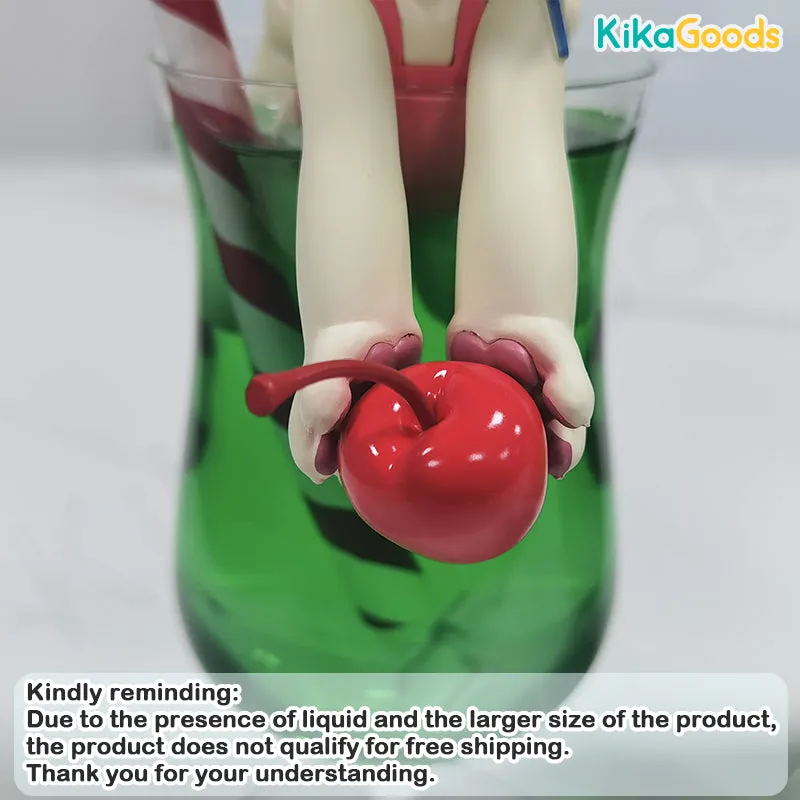 Melon Soda Flavor Summer Maid Cat Limited Edition Figure