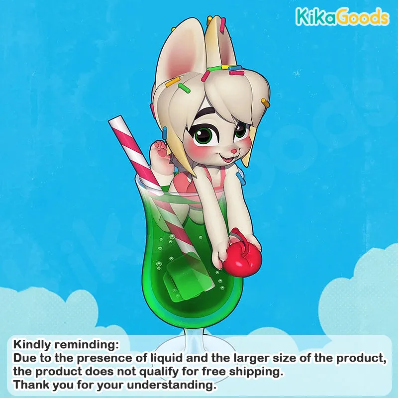 Melon Soda Flavor Summer Maid Cat Limited Edition Figure