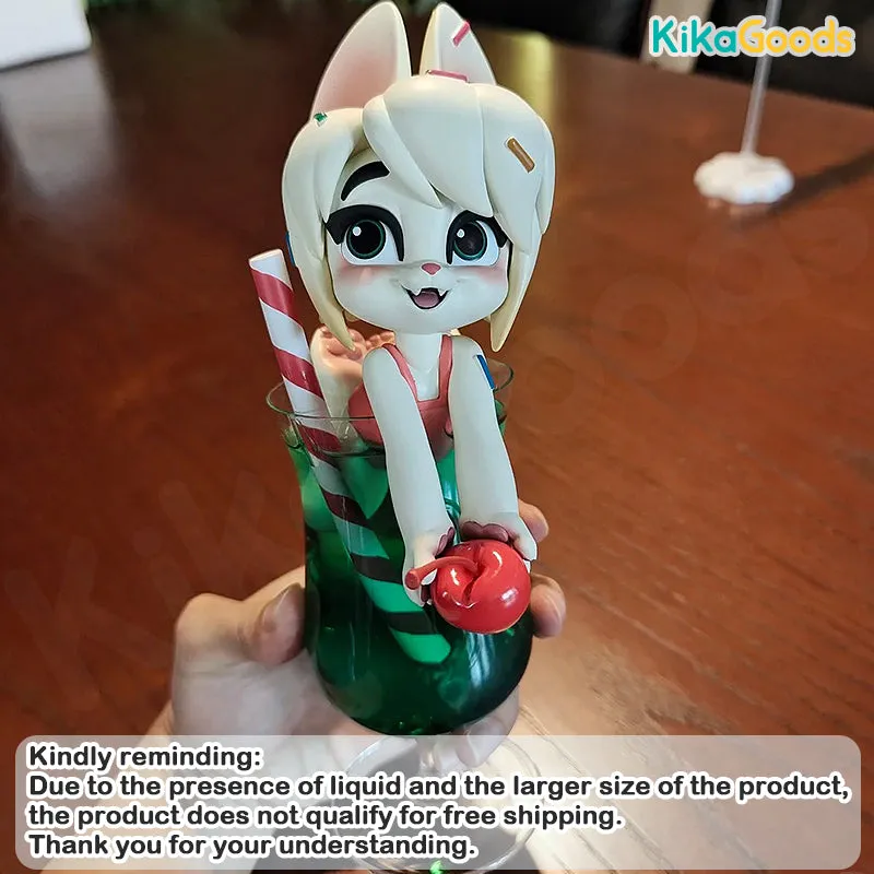 Melon Soda Flavor Summer Maid Cat Limited Edition Figure