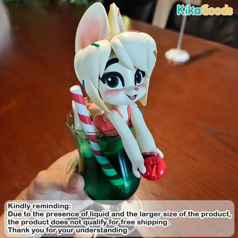 Melon Soda Flavor Summer Maid Cat Limited Edition Figure