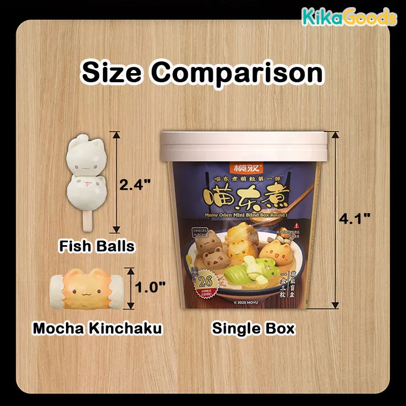 Meow Oden Mini Series Blind Box【Shipped in Mar./Apr. 2025】
