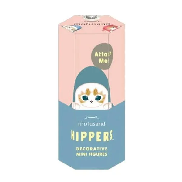 Mofusand Hippers Decorative Collectable Mini Cat Figurines Blind Box (1pc)