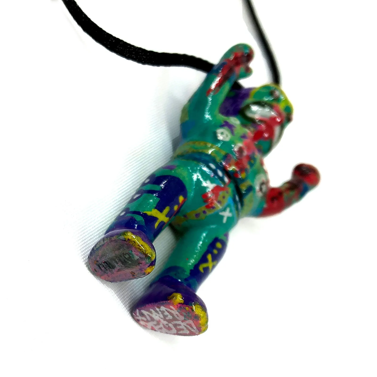 Neo Gorilla Iluilu X AEQEA Custom Kaijuwelry Pendant NeoSup Necklace Vinyl Artist Gacha Sofubi
