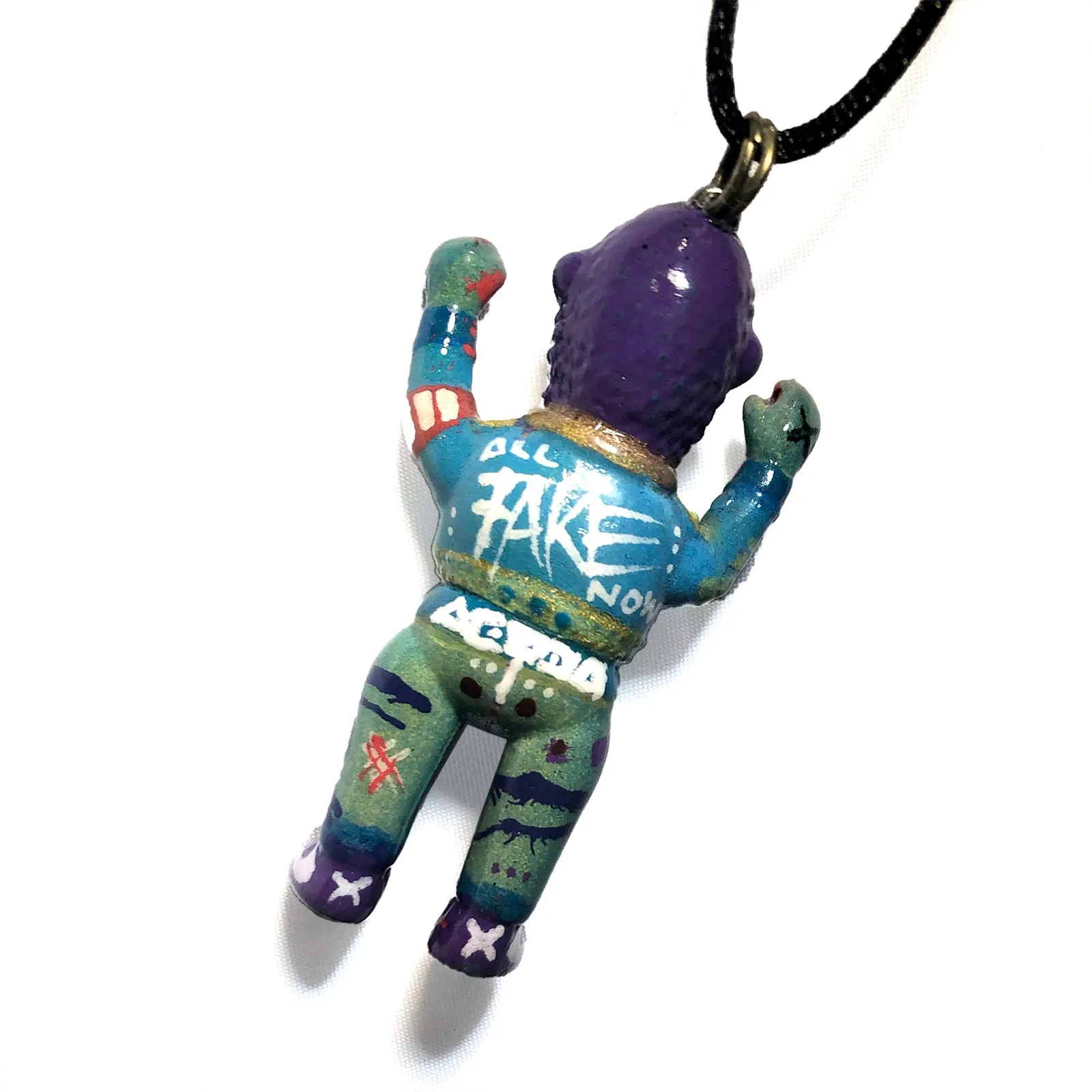 Neo Gorilla Iluilu X AEQEA Custom Kaijuwelry Pendant NeoSup Necklace Vinyl Artist Gacha Sofubi