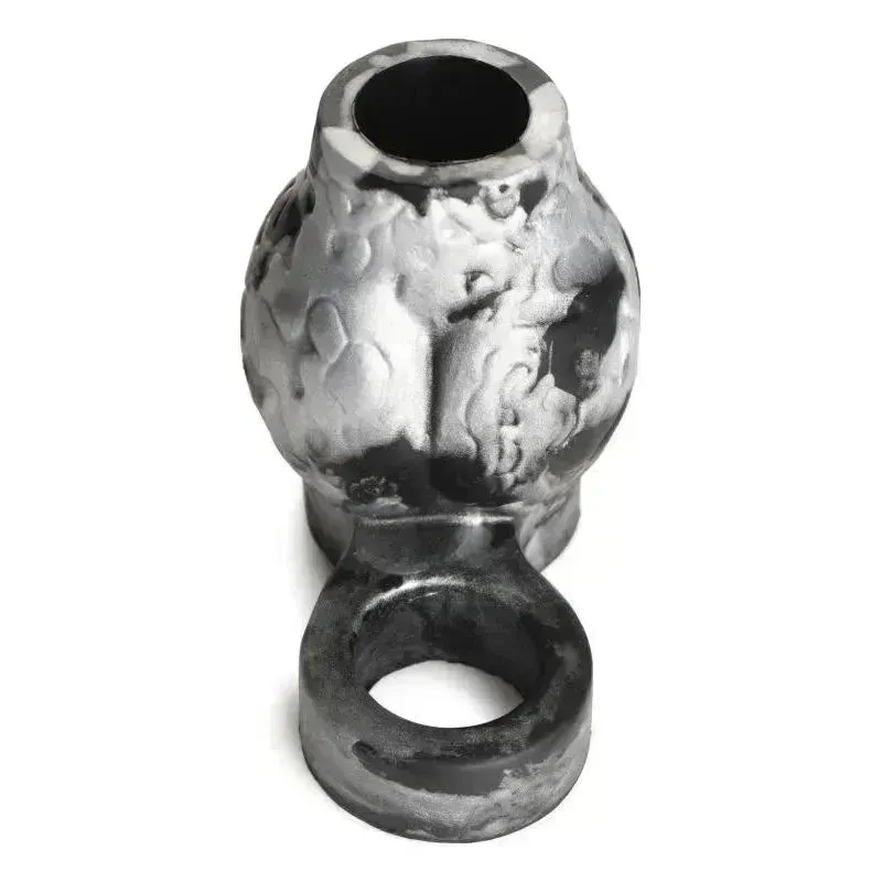 Night Prowler Silicone Penis Sleeve   Ball Stretcher